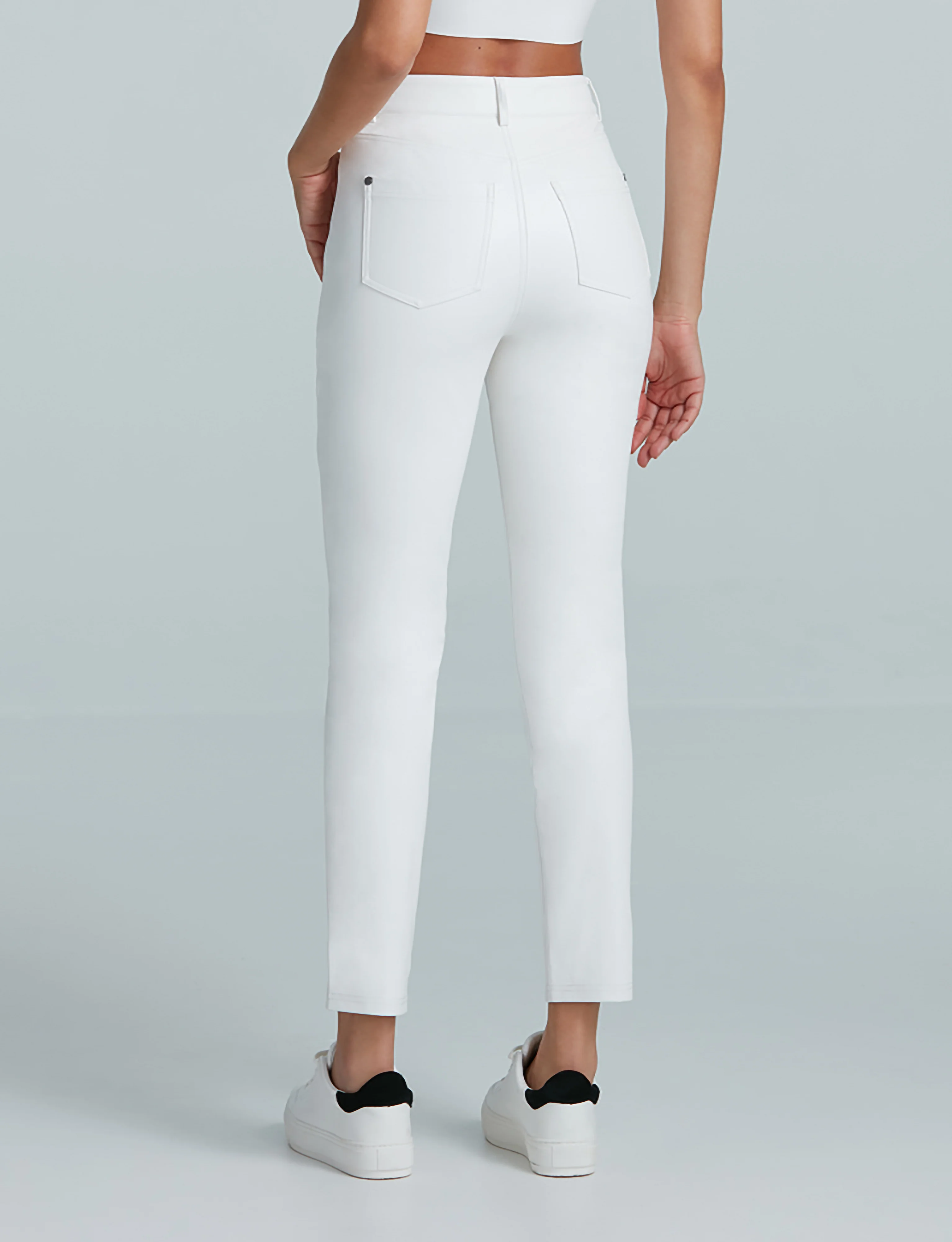 Faux Leather Five Pocket Pant - Image 4