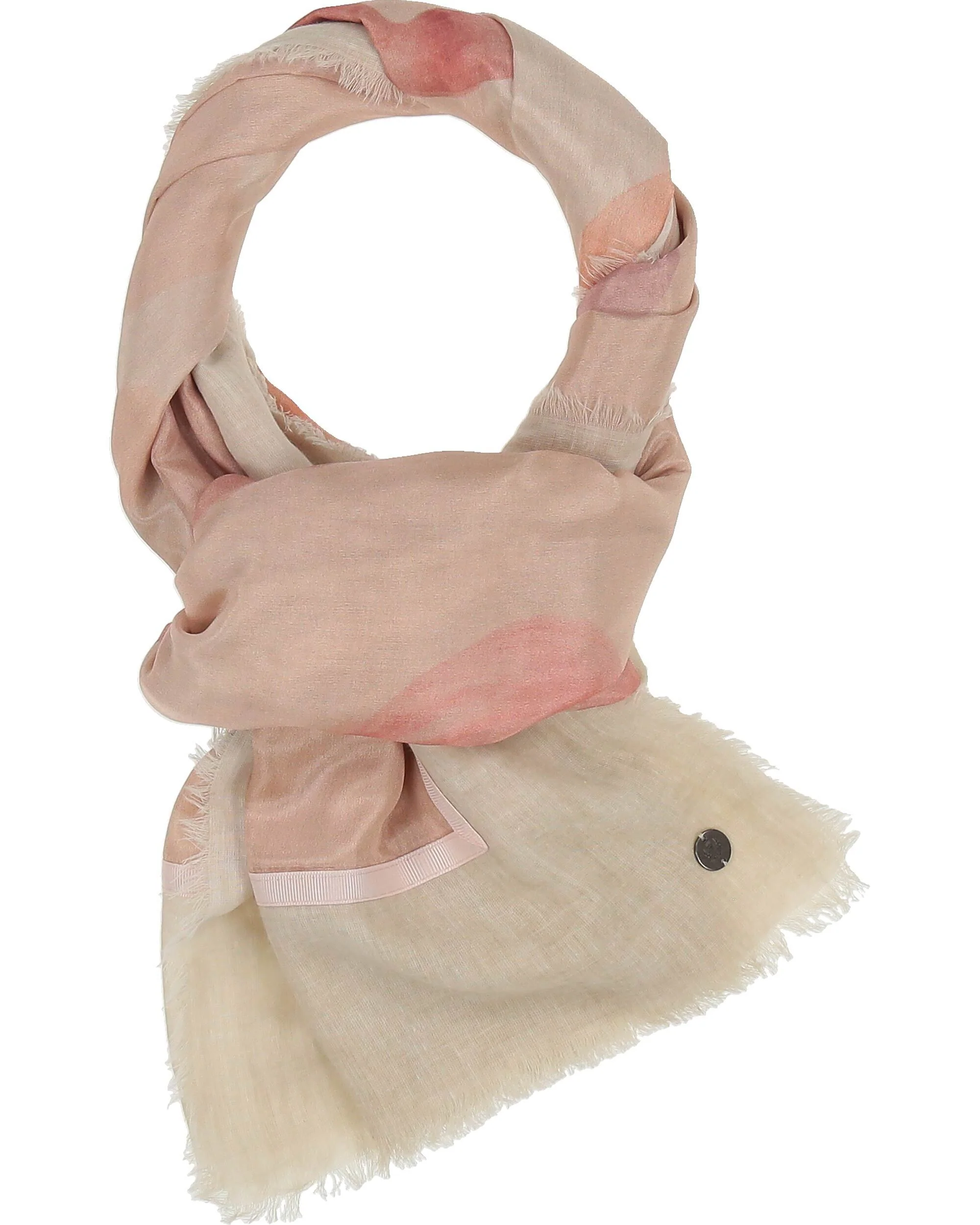 Painted Circles Patchwork Scarf - Image 4