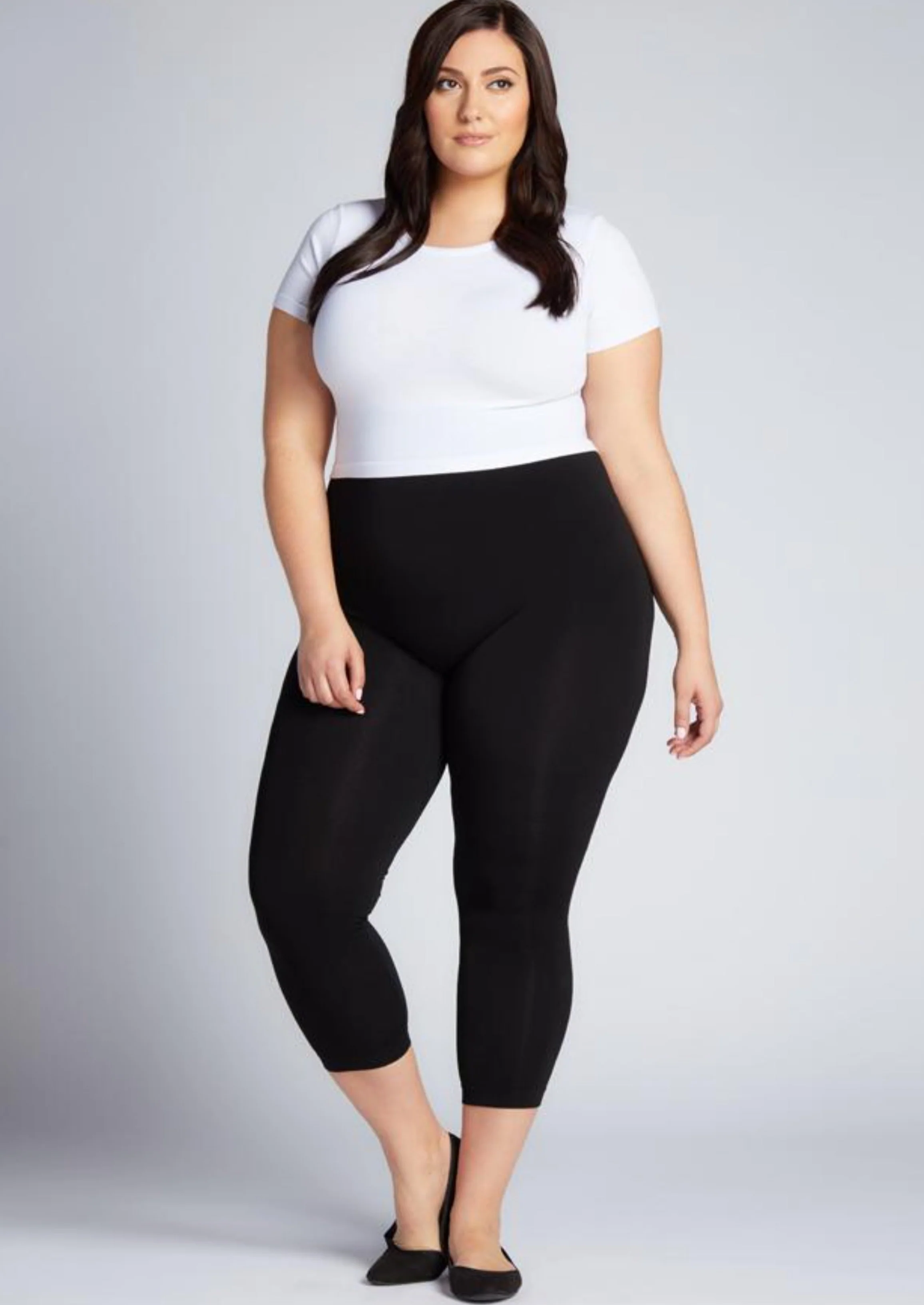 Bamboo Plus Capri Legging - Image 4