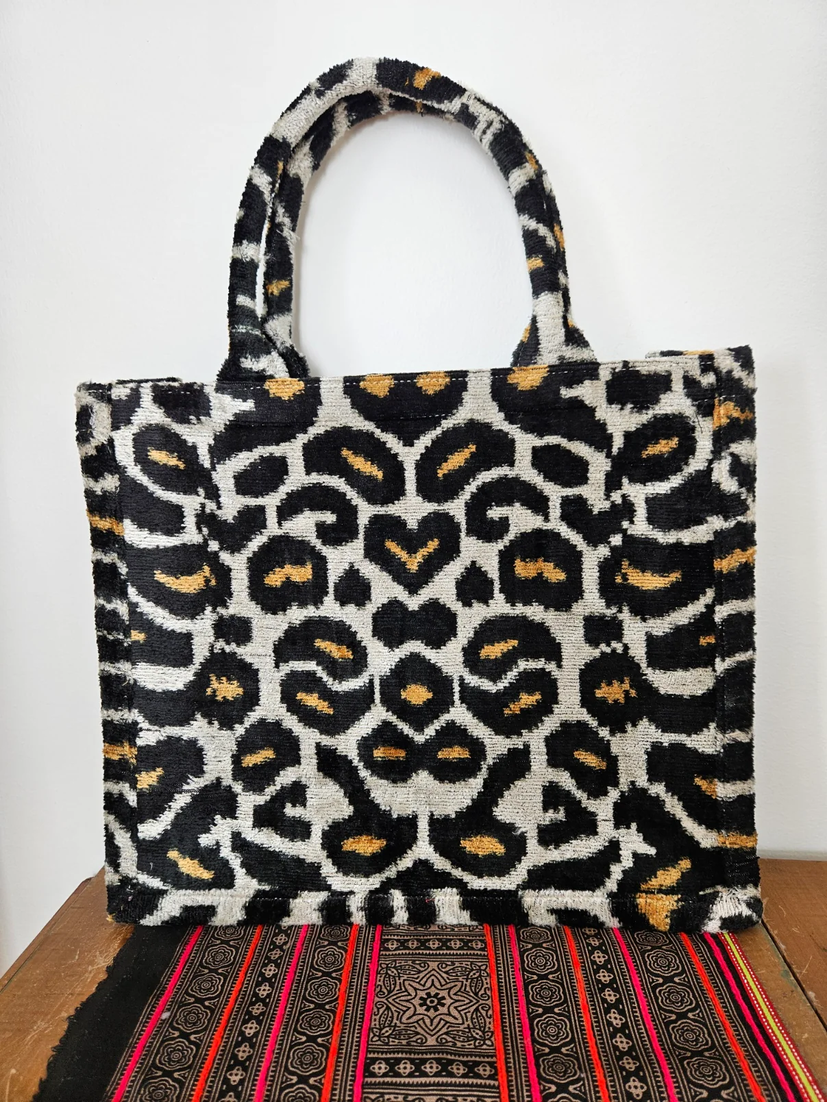 Velvet Tote Bag - Image 4