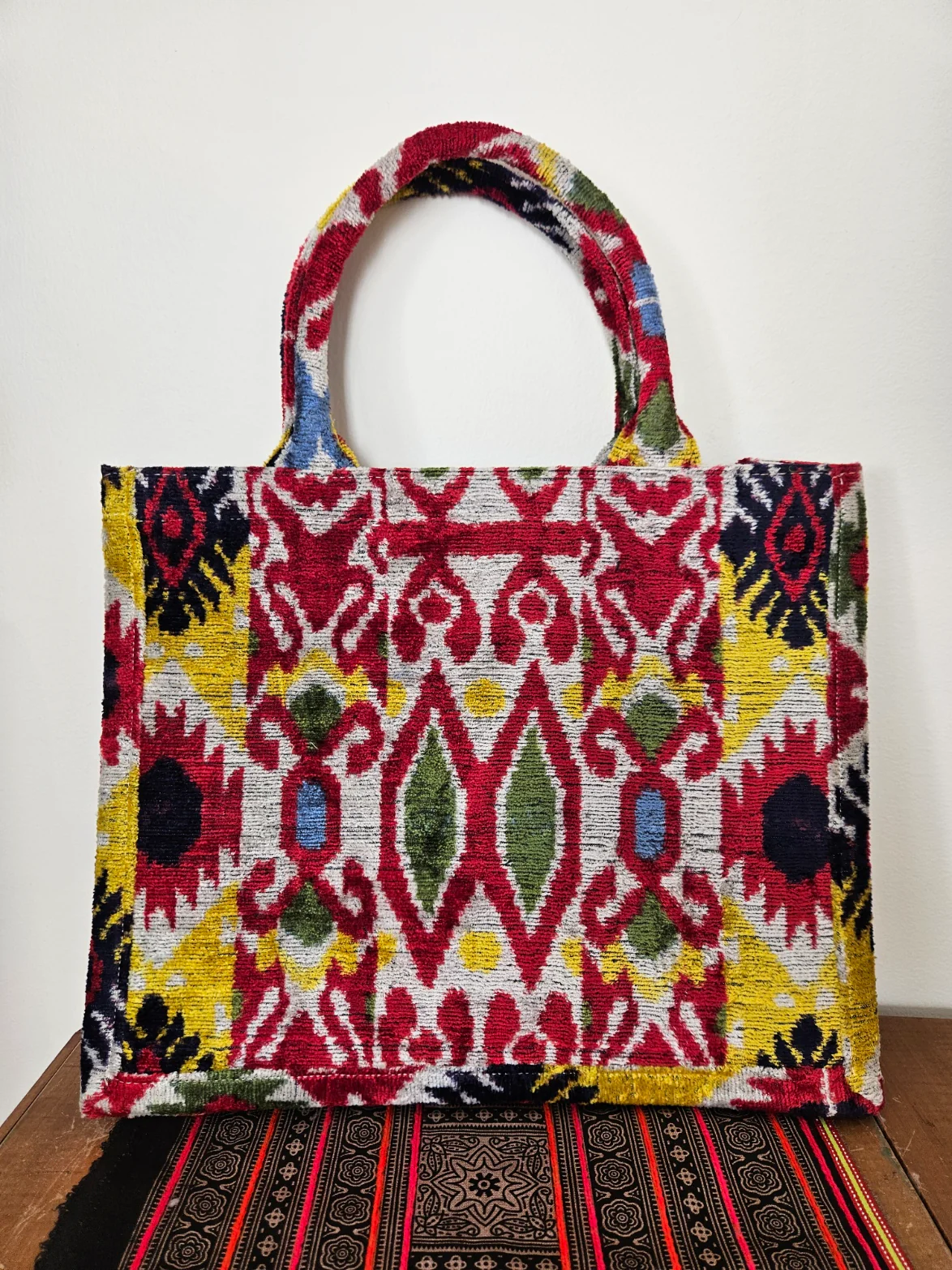 Velvet Tote Bag - Image 5
