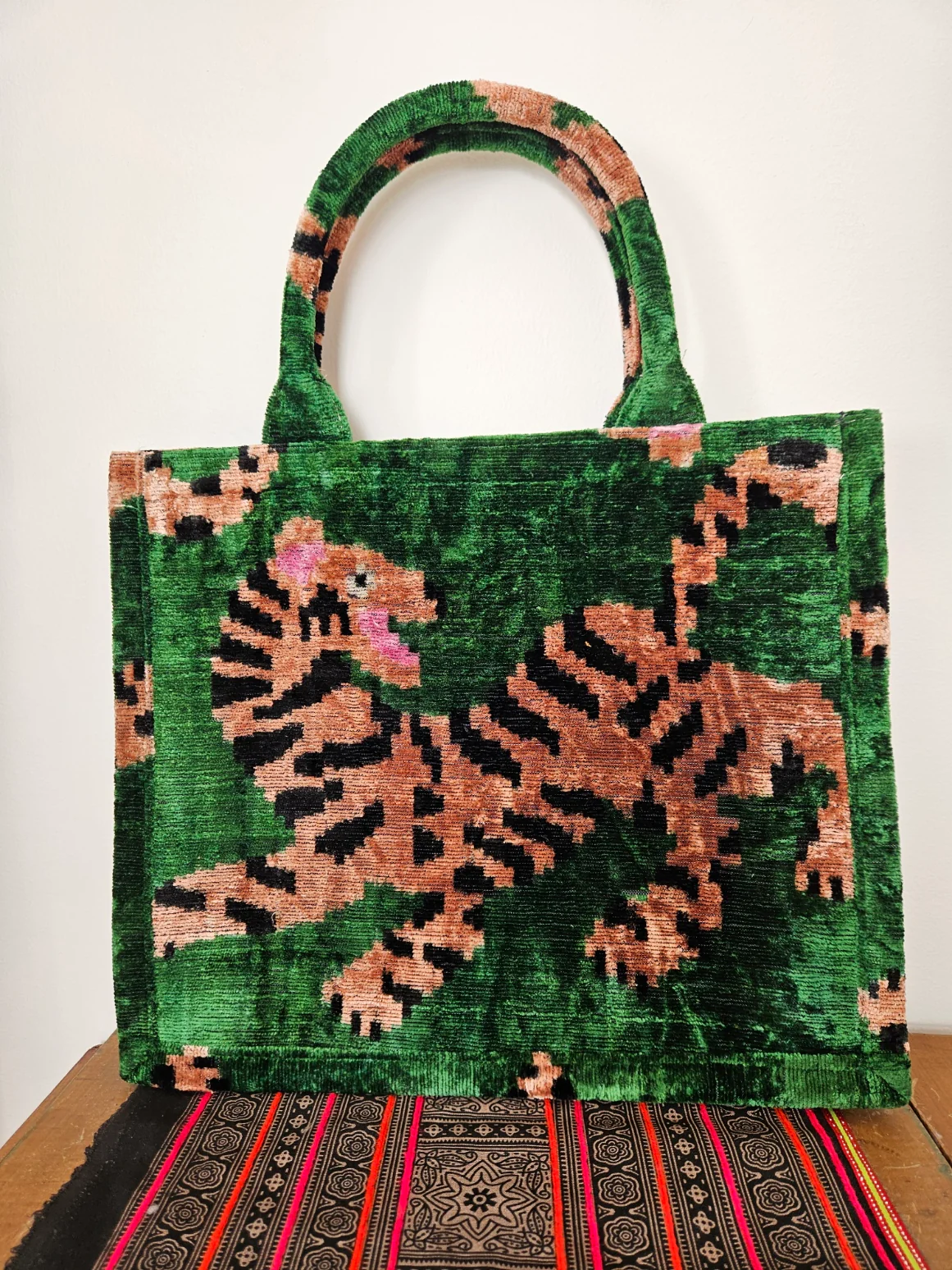 Velvet Tote Bag - Image 7